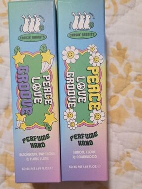 Lotion Chasin' Rabbits Peace Love Groove Perfume Hand -